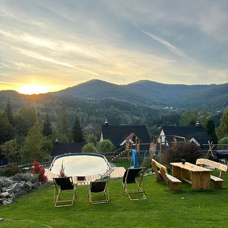 Zawoja Nad Korona Z Jacuzzi Villa Bagian luar foto