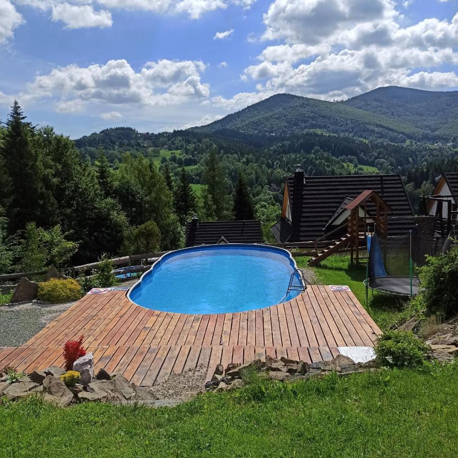 Zawoja Nad Korona Z Jacuzzi Villa Bagian luar foto
