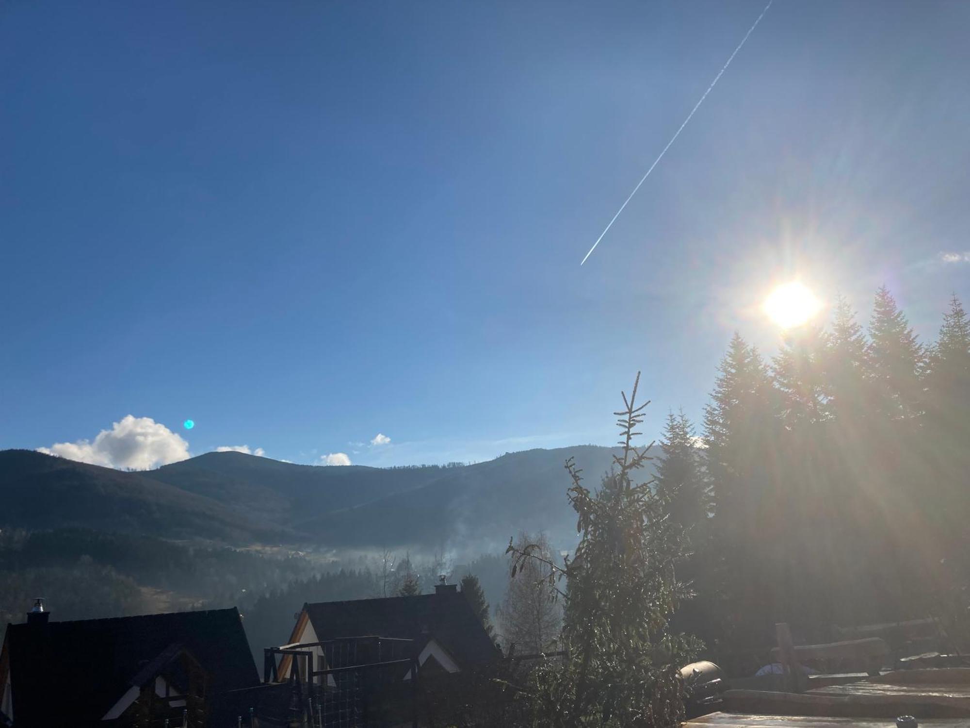 Zawoja Nad Korona Z Jacuzzi Villa Bagian luar foto