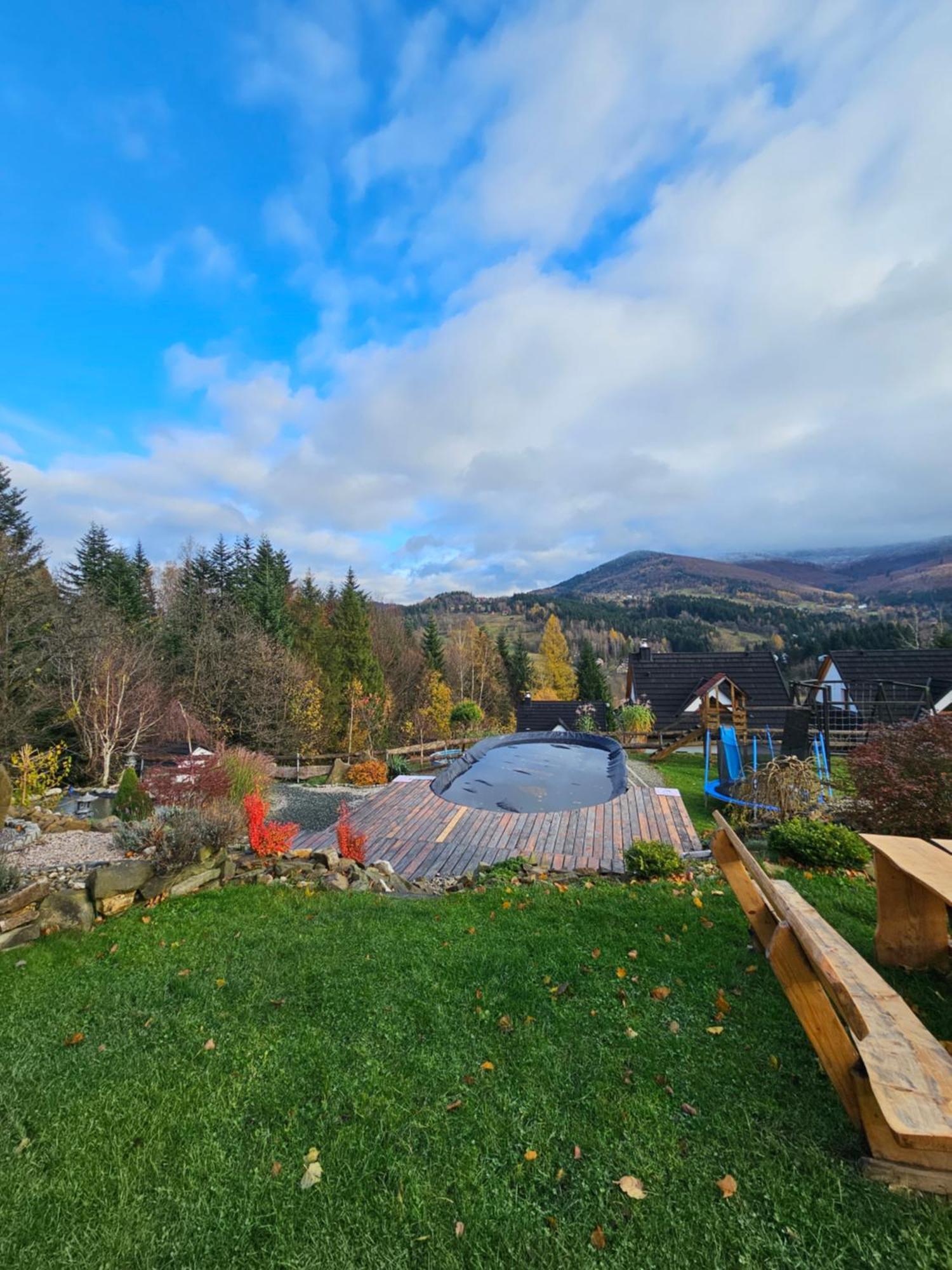 Zawoja Nad Korona Z Jacuzzi Villa Bagian luar foto